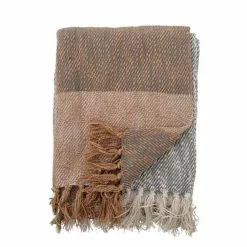 Bloomingville Lago Plaid - Bruin