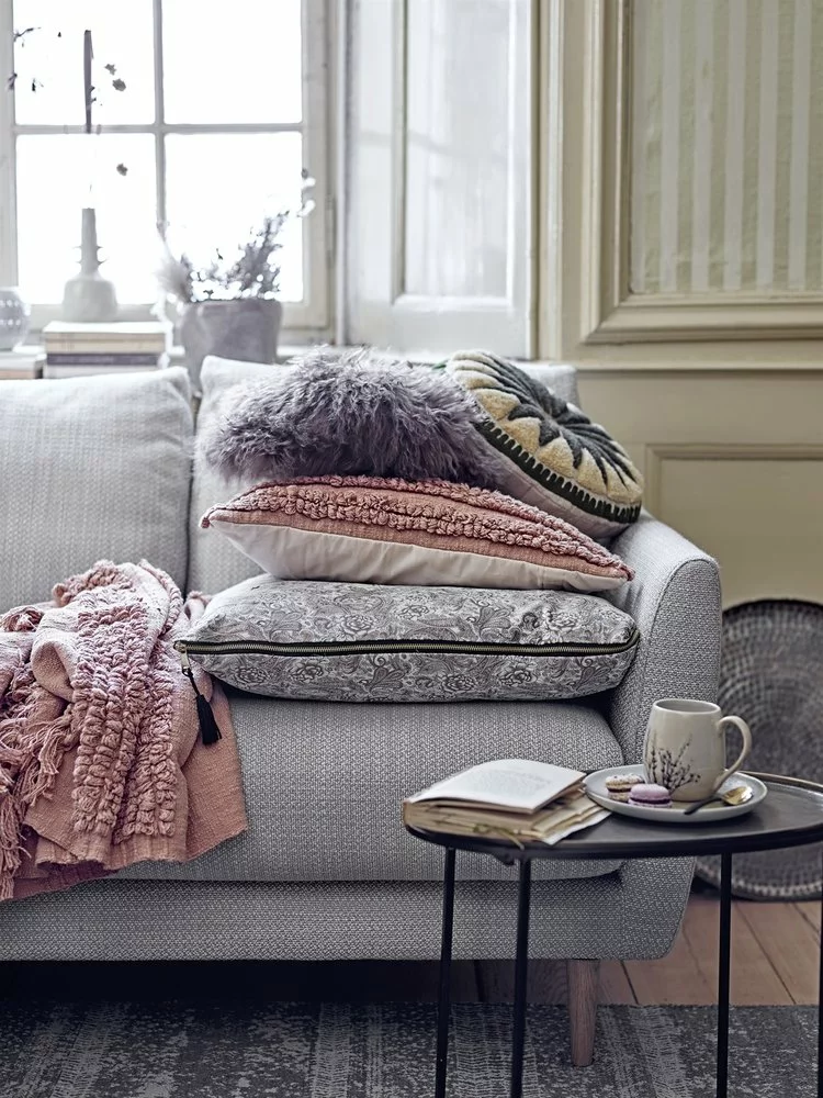 Bloomingville Plaid Katoen - Rose - Afbeelding 5