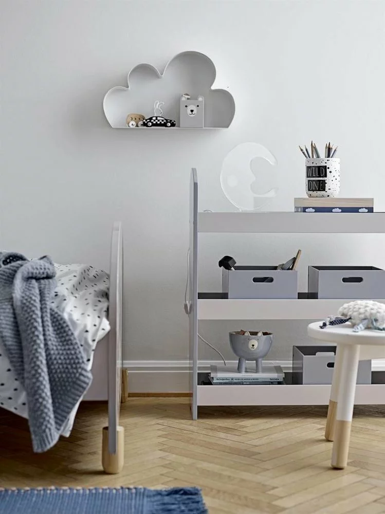 Bloomingville Vloerkleed Blauw Katoen 160x80cm - Afbeelding 4