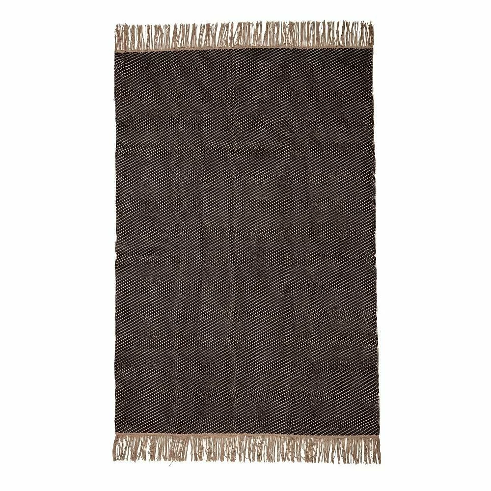 Bloomingville Vloerkleed Grijs Katoen