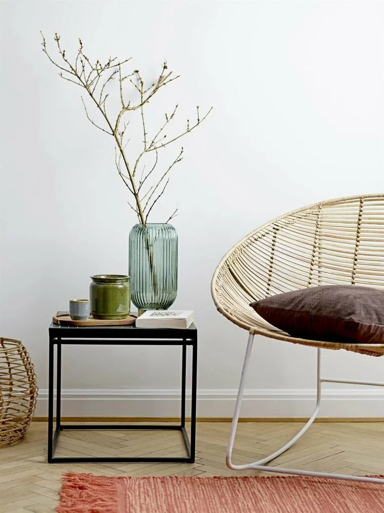 Bloomingville Vloerkleed Oranje Wol 120x60cm - Afbeelding 3