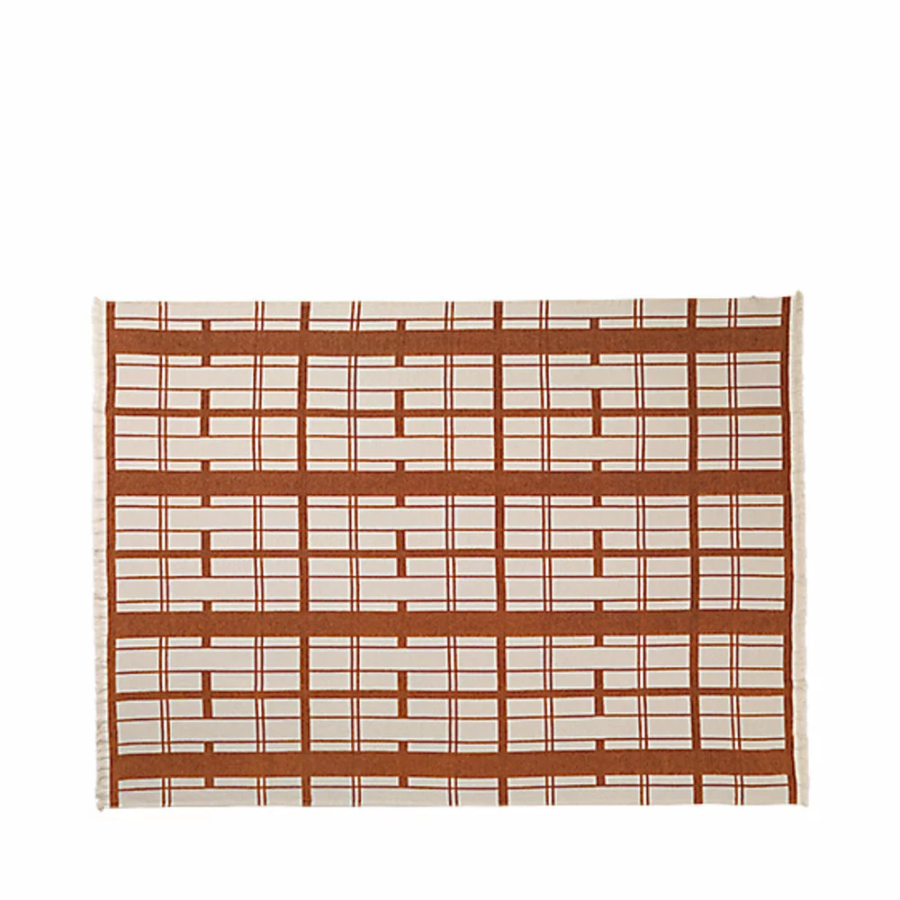 Broste Copenhagen Chequer Plaid Katoen - W130XL180CM - Afbeelding 2