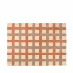 Broste Copenhagen Edith Vloerkleed Geel/beige - 200x300cm
