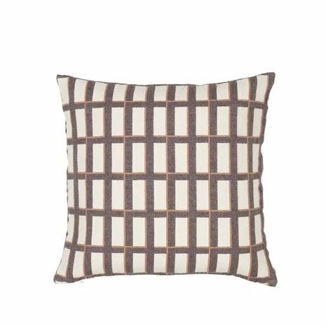 Broste Copenhagen Isa Kussen Bruin - 50x50cm - Afbeelding 2