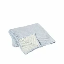 Broste Copenhagen Karri Plaid Blauw - 50030244