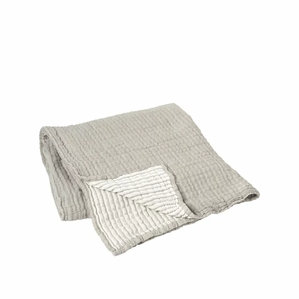 Broste Copenhagen Karri Plaid Zand - 50030245