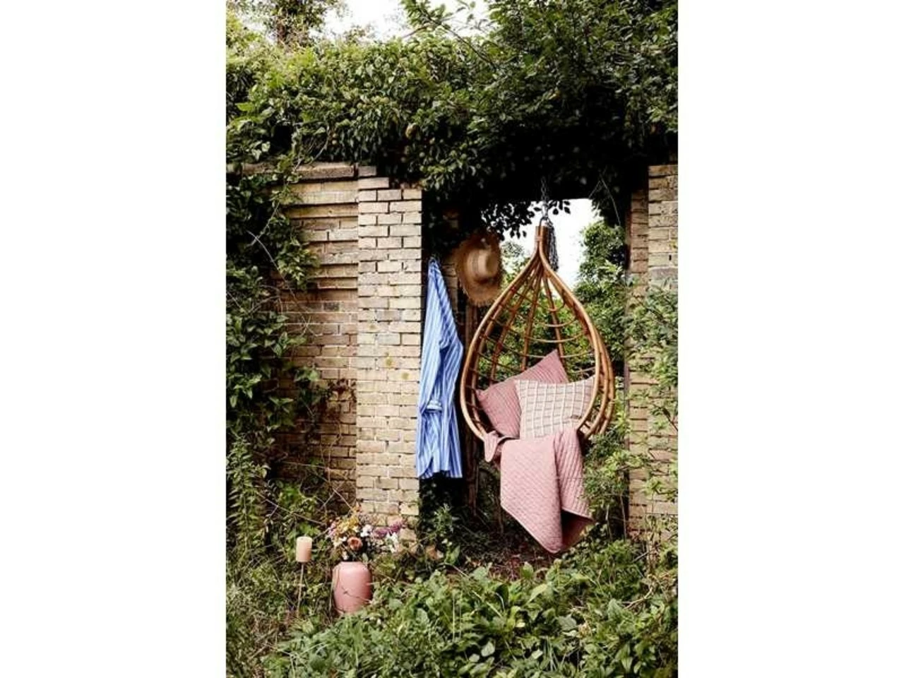 Broste Copenhagen Sena Plaid - Antler Dusty Purple - Afbeelding 2