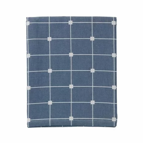 Broste Copenhagen Tila Tafelkleed Blauw - 160x300cm - Afbeelding 2