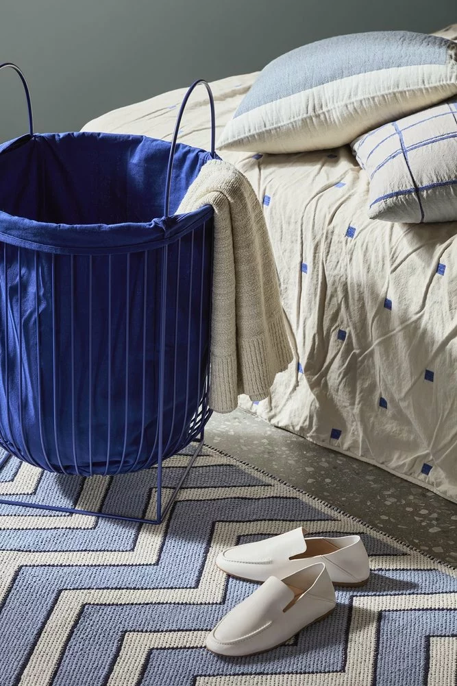 Broste Copenhagen Tove Bedsprei Blauw - 50030243 - Afbeelding 3