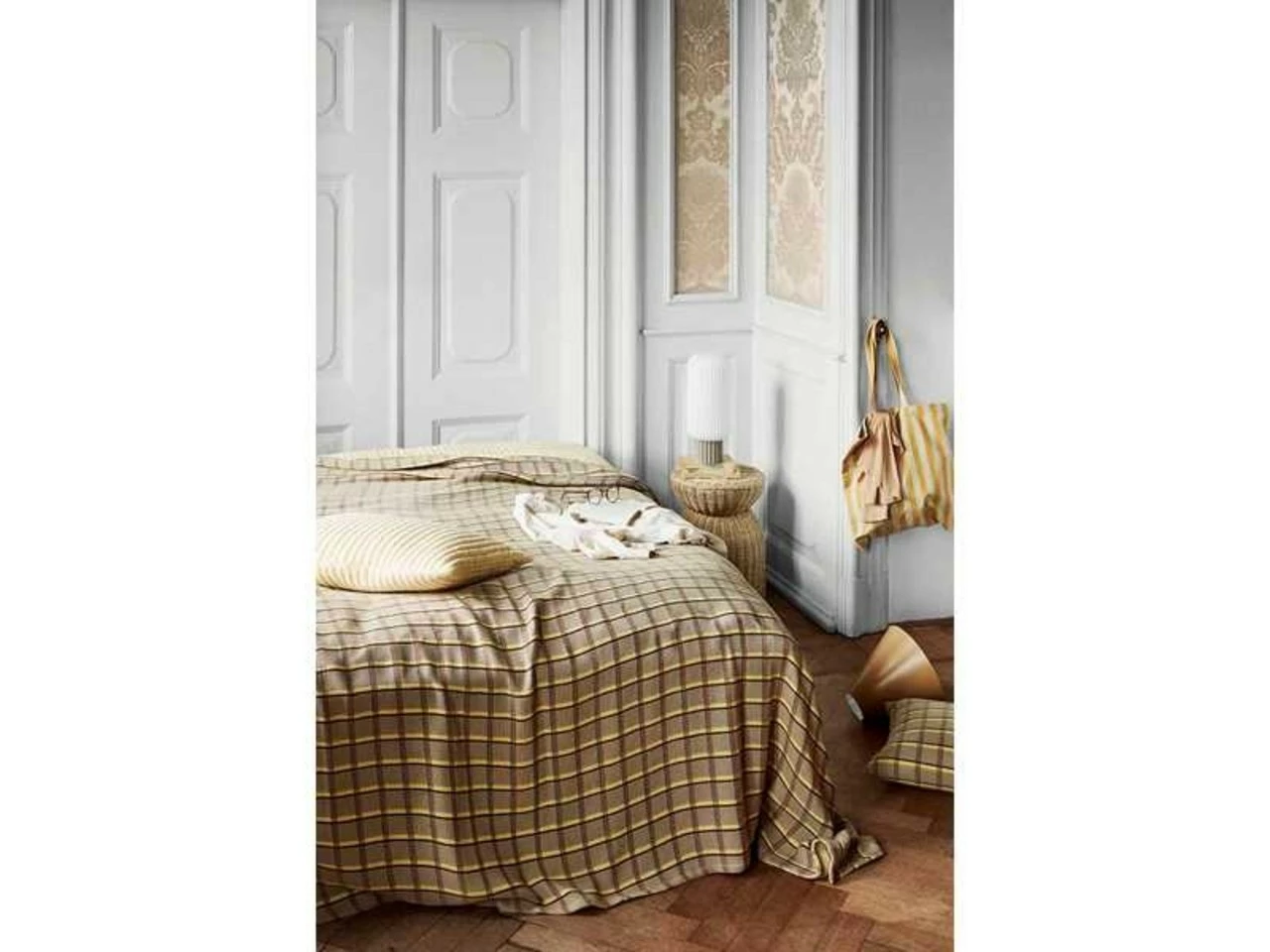 Broste Copenhagen Zappa Bedsprei - Geel - Afbeelding 2