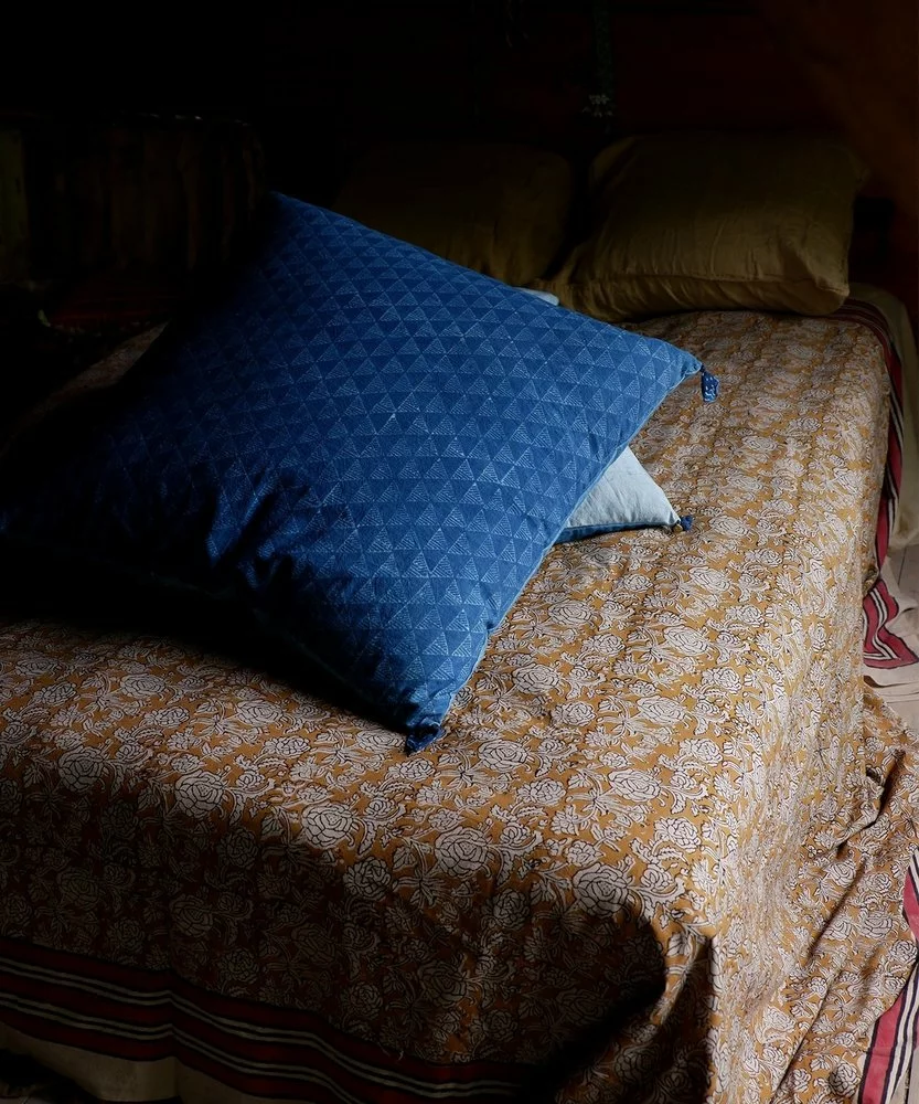 Doing Goods Indigo Zigzag Kussen L - 1.40.10.006.500.5 - Afbeelding 4