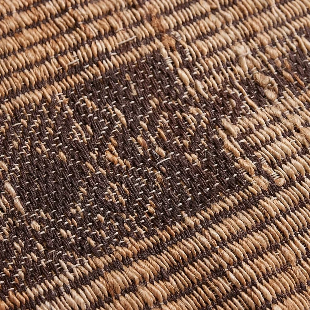 HKliving Desert Vloerkleed Jute 250x350cm - TTK3095 - Afbeelding 3
