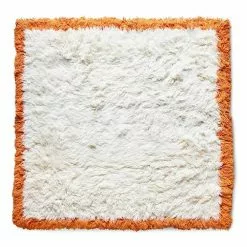 HKliving Fluffy Retro Summers Vierkant Vloerkleed