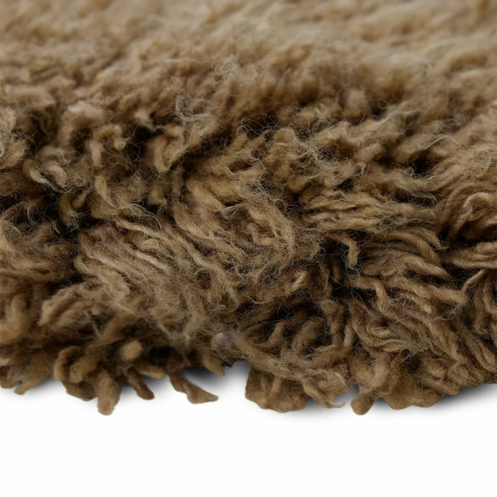 HKliving Fluffy Rond Vloerkleed Sage Ø150cm - TTK3102 - Afbeelding 3