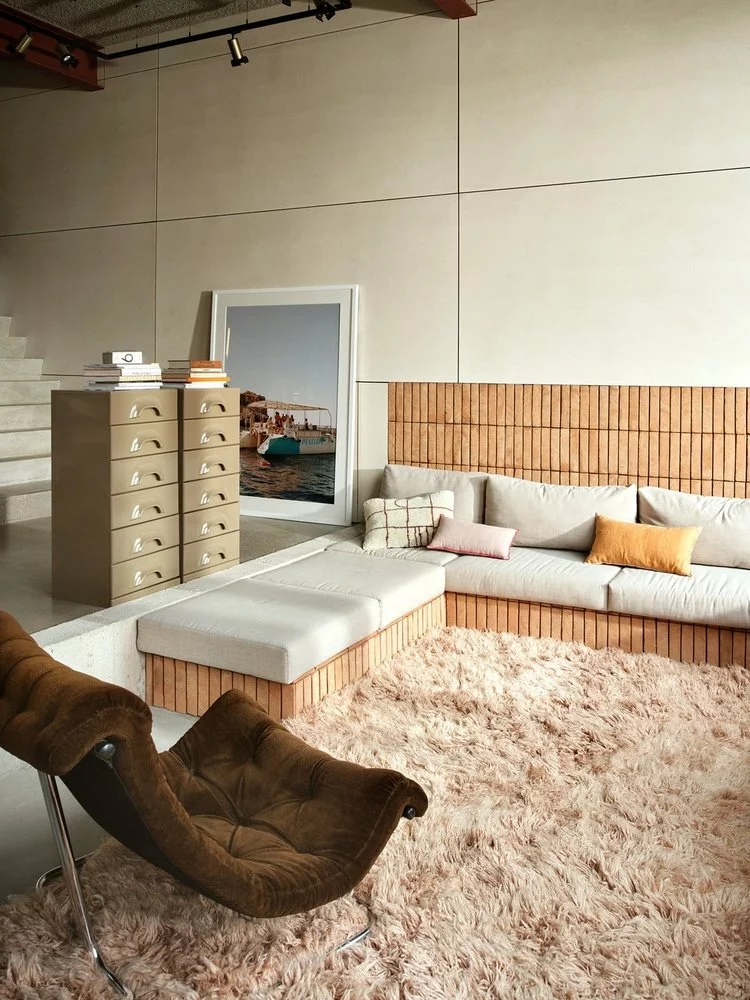 HKliving Fluffy Vloerkleed Soft Pink 200x300cm - TTK3100 - Afbeelding 4