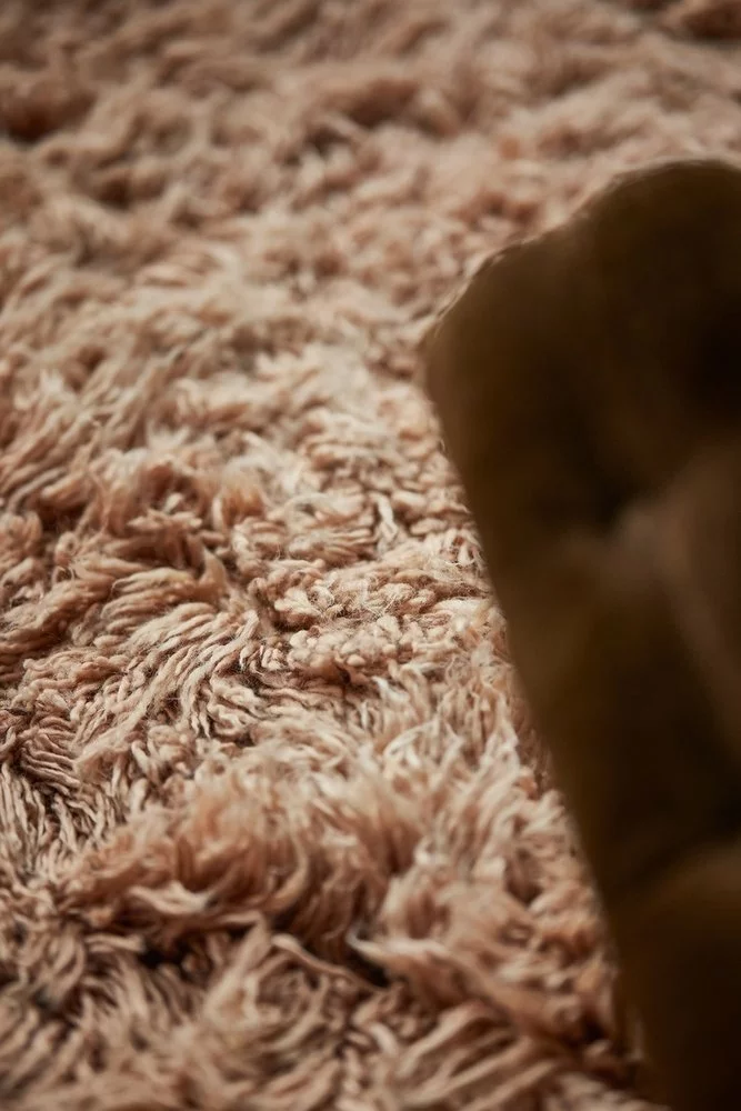 HKliving Fluffy Vloerkleed Soft Pink 200x300cm - TTK3100 - Afbeelding 7