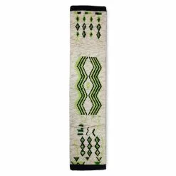 HKliving Geknoopt Vloerkleed Runner Neon Groen 80x370cm - TTK3090