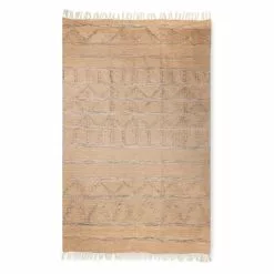 HKliving Geprint Vloerkleed Indoor/outdoor - Naturel 150x240cm