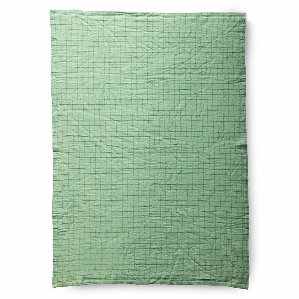 HKliving Geruit Plaid Groen - TTS1039 - Afbeelding 3