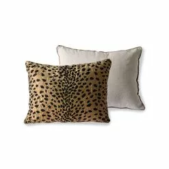 HKliving Kussen Flock - Panter Print