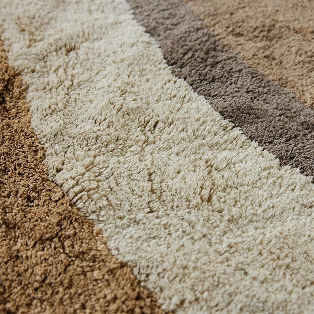 HKliving Natural Waves Badmat Ø120cm - TTK3107 - Afbeelding 2