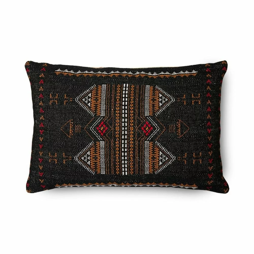 HKliving Oriental Embroidered Kussen Courtyard - TKU2160 - Afbeelding 2