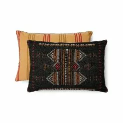HKliving Oriental Embroidered Kussen Courtyard - TKU2160