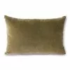HKliving Velvet Kussen - Army 40x60cm