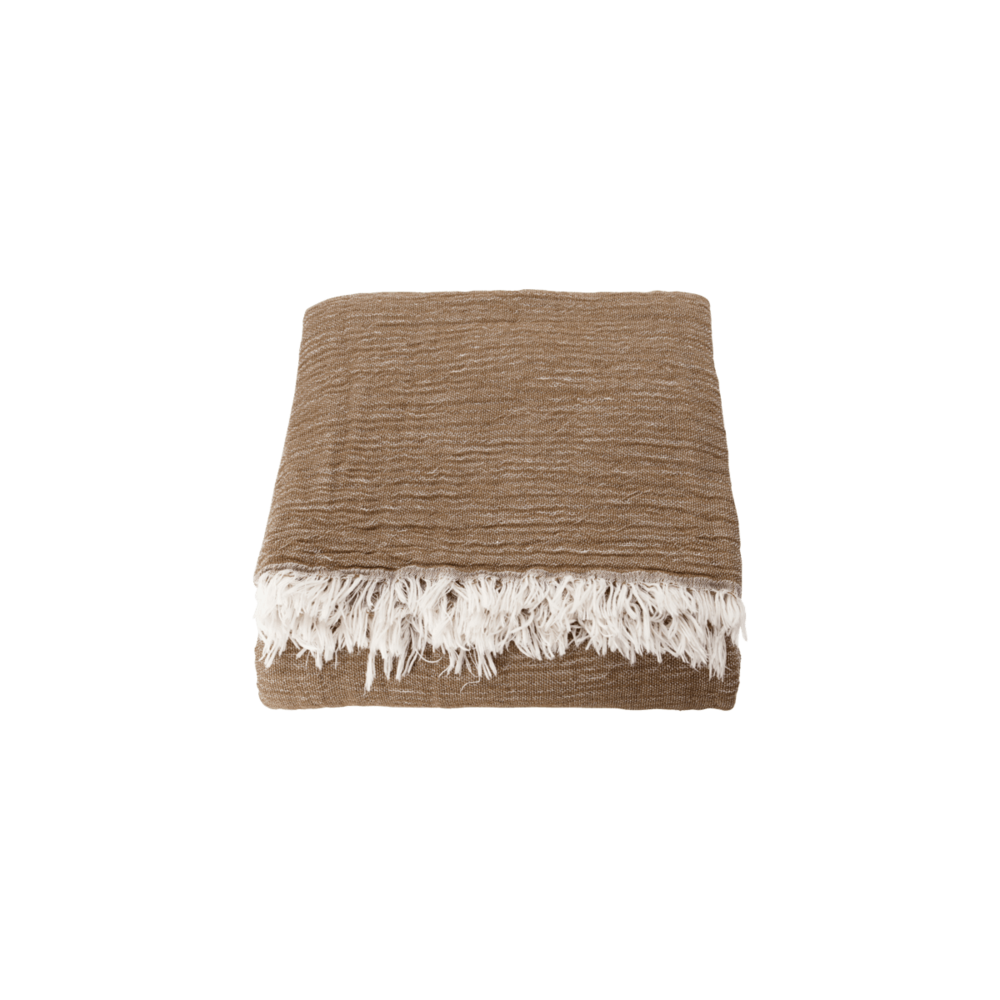 House Doctor Alice Plaid - Donker Olijf 200x140cm