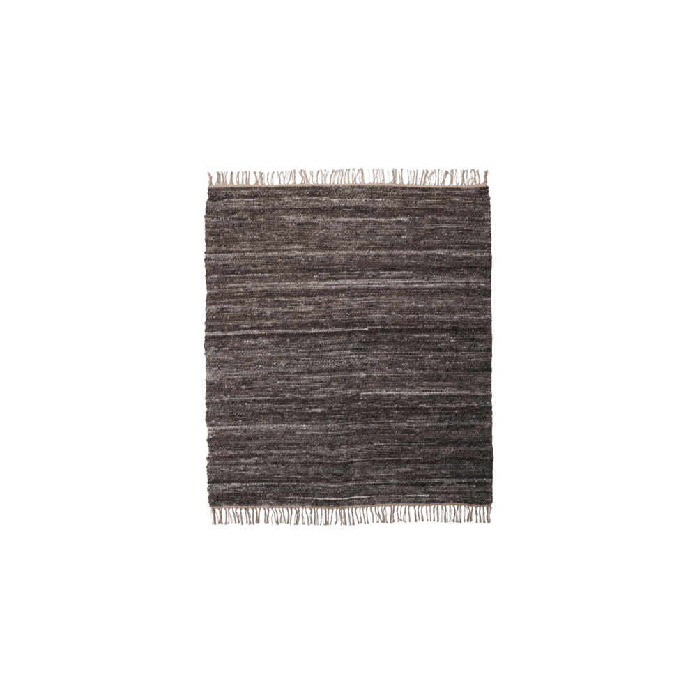 House Doctor Hafi Vloerkleed - Bruin 180x180cm