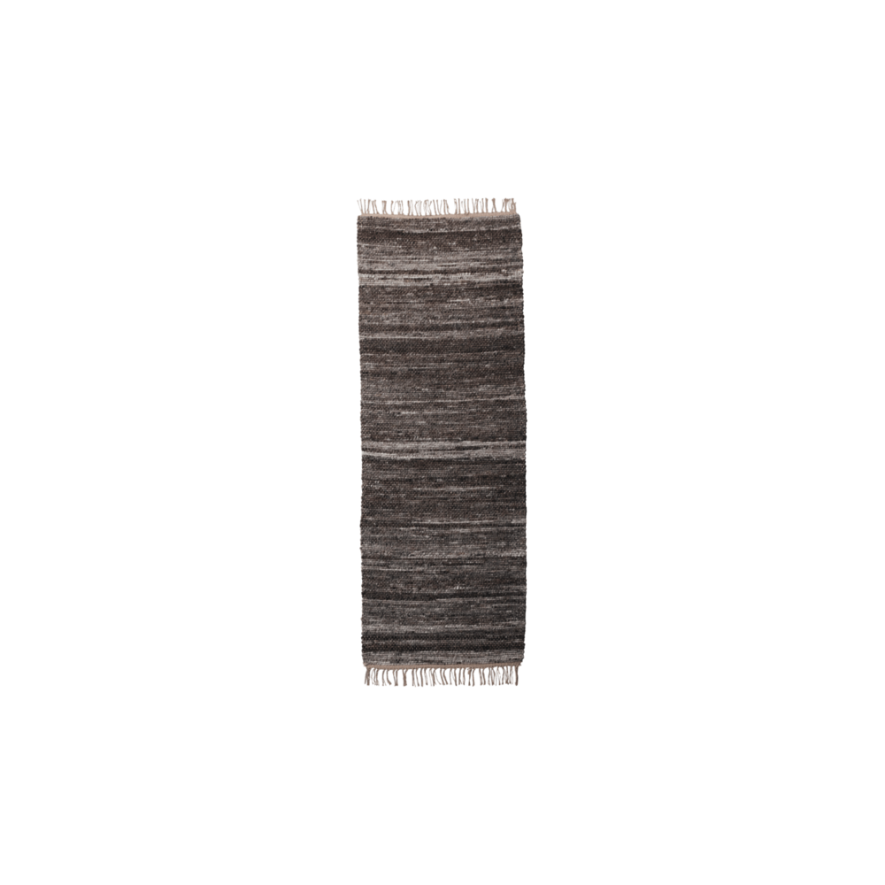 House Doctor Hafi Vloerkleed - Bruin 200x80cm