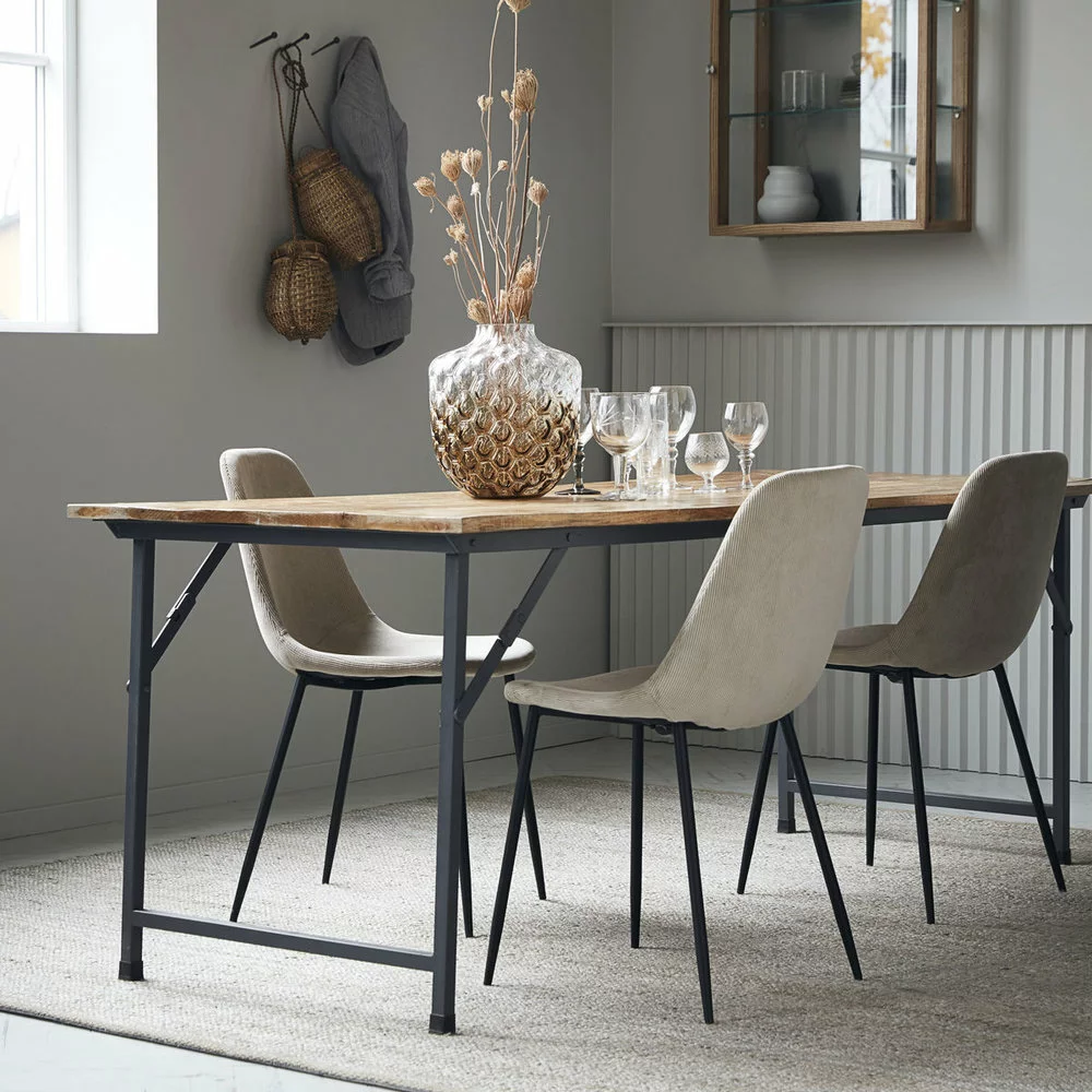 House Doctor Hempi Vloerkleed - Lichtgrijs 250x250cm - Afbeelding 3