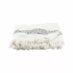 House Doctor Kolonia Plaid Wit 180x130cm