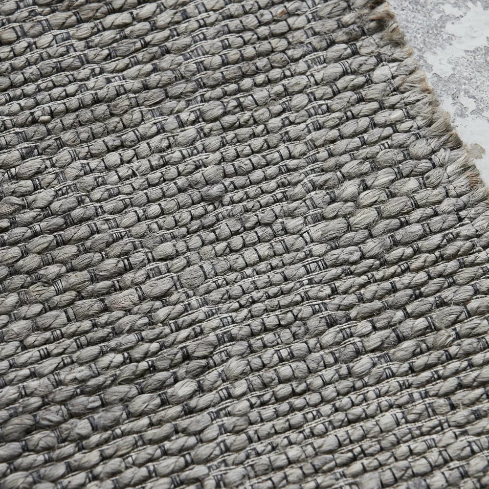 House Doctor Mara Vloerkleed - Grijs 240x100cm - Afbeelding 3