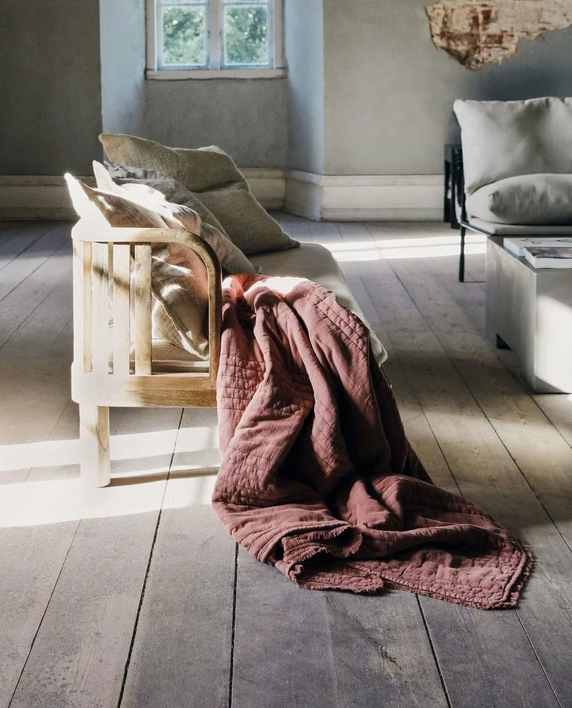 House Doctor Ruffle Plaid Dusty Berry- 261130001 - Afbeelding 3