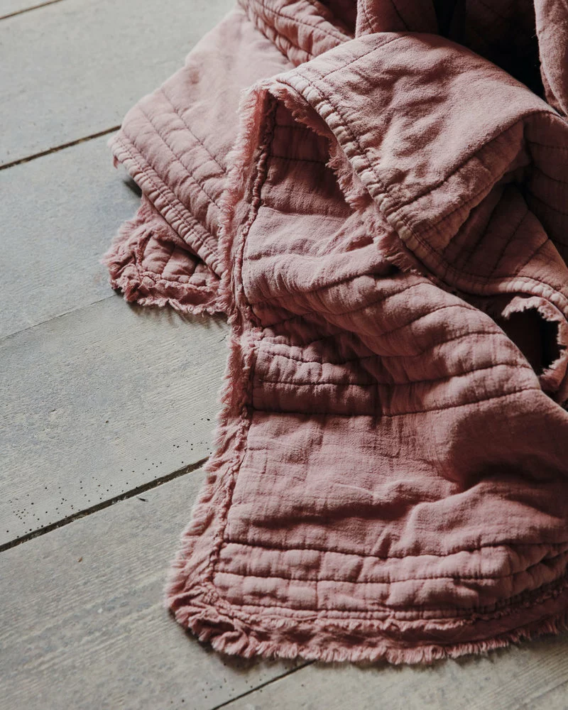 House Doctor Ruffle Plaid Dusty Berry- 261130001 - Afbeelding 4