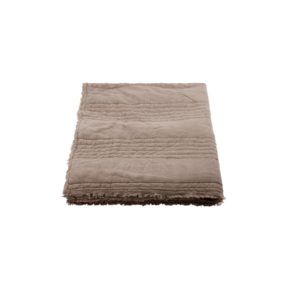 House Doctor Ruffle Plaid Lichtbruin - 261130002