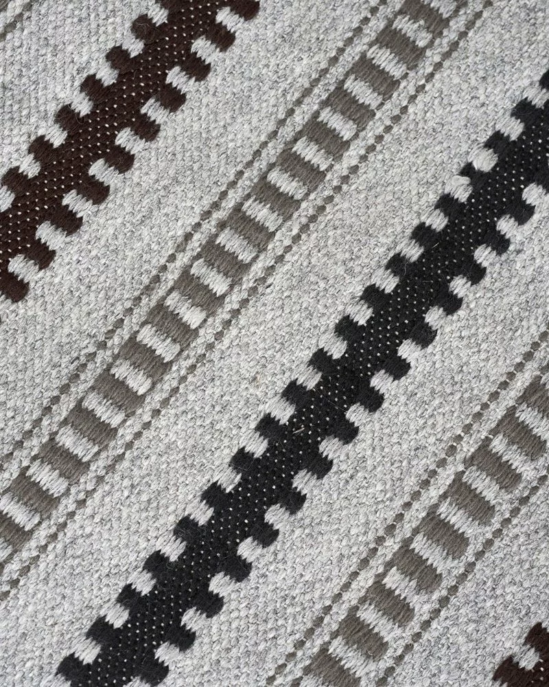 House Doctor Terra Vloerkleed Lichtgrijs 200x90cm - 205085001 - Afbeelding 3