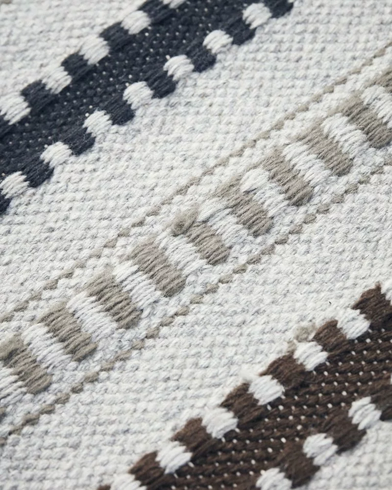 House Doctor Terra Vloerkleed Lichtgrijs 200x90cm - 205085001 - Afbeelding 6