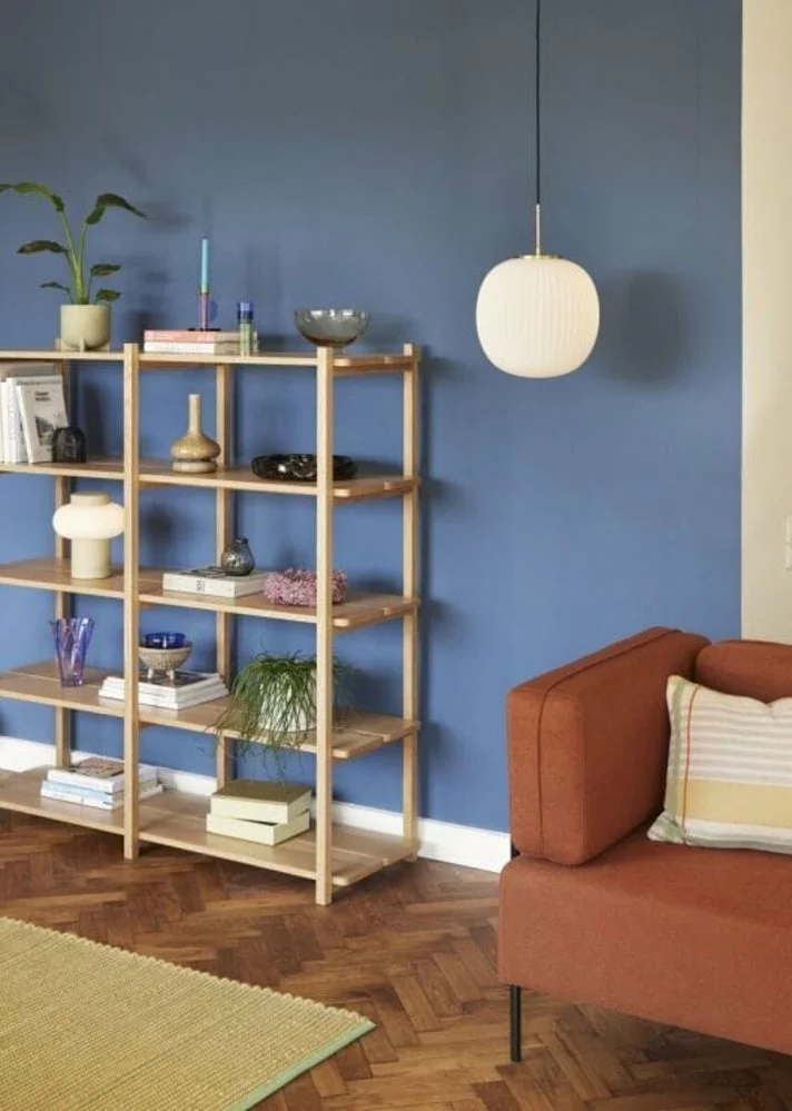 Hubsch Vloerkleed Wol - Geel/groen - Afbeelding 3