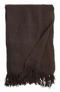 Nordal Alula Bedsprei - Bruin