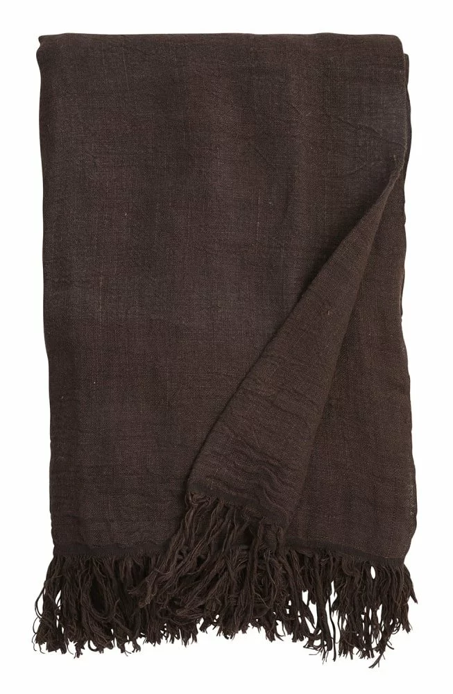 Nordal Alula Bedsprei - Bruin