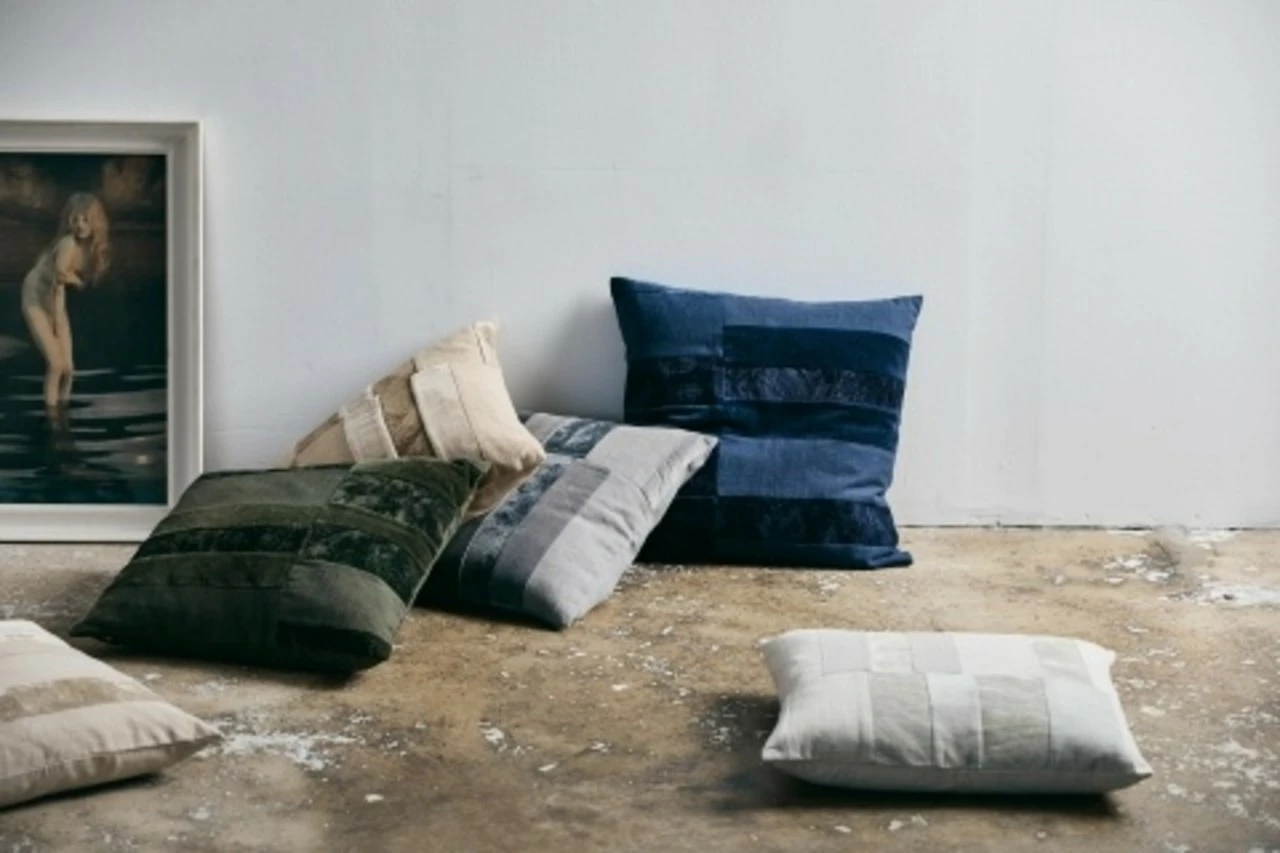 Nordal Capella Kussen Incl Vulling - Grijs - Afbeelding 2