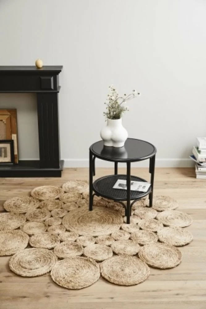 Nordal Lucia Vloerkleed - Jute Ø150cm - Afbeelding 2