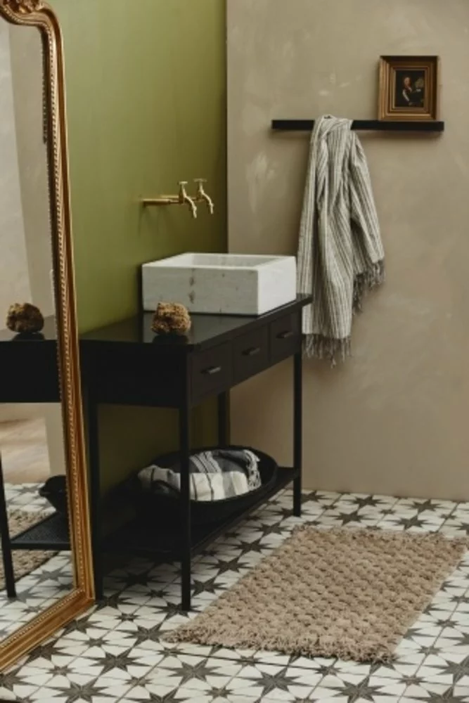 Nordal Luna Badmat - Lichtbruin 60x100cm - Afbeelding 2