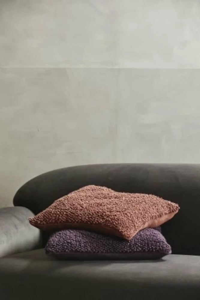 Nordal Lyra Kussen Incl Vulling Small - Burgundy - Afbeelding 2