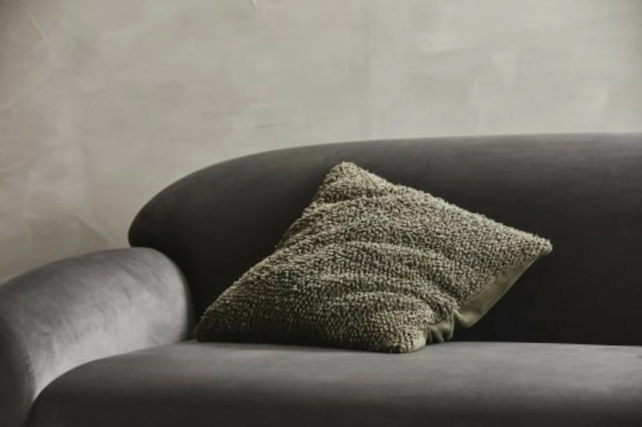 Nordal Lyra Kussen Incl Vulling Small - Olijf - Afbeelding 2