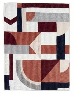Nordal Patchwork Quilt - Roze Mix