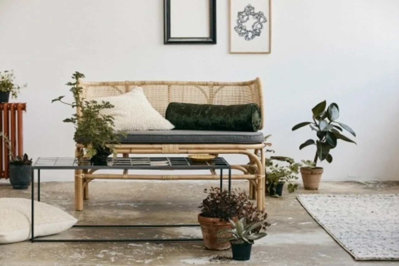 Nordal Virgo Bolster Kussen Incl Vulling - Donkergroen - Afbeelding 2