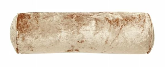 Nordal Virgo Bolster Kussen Incl Vulling - Goud/beige - Afbeelding 2